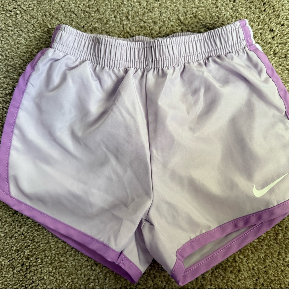 Nike Kids Light Purple and Lavender Shorts